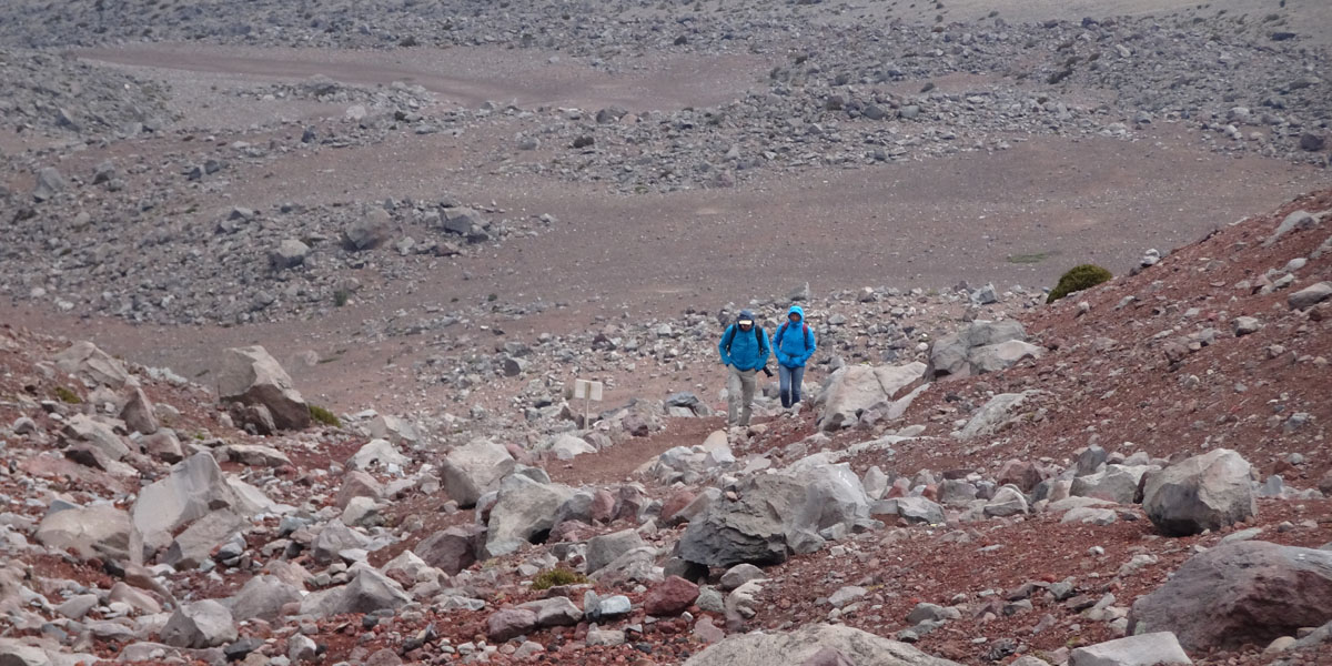 OP de flanken van de Chimborazo - Ecuador